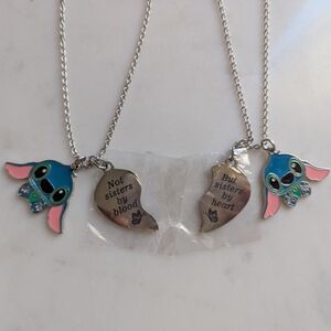 Stitch Friendship Necklace Set